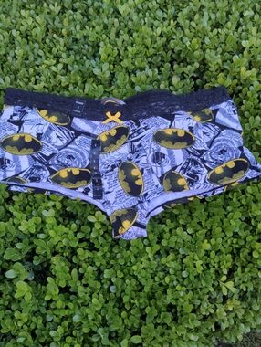 torrid Batman Comic Print Boyshorts - Black, Yellow